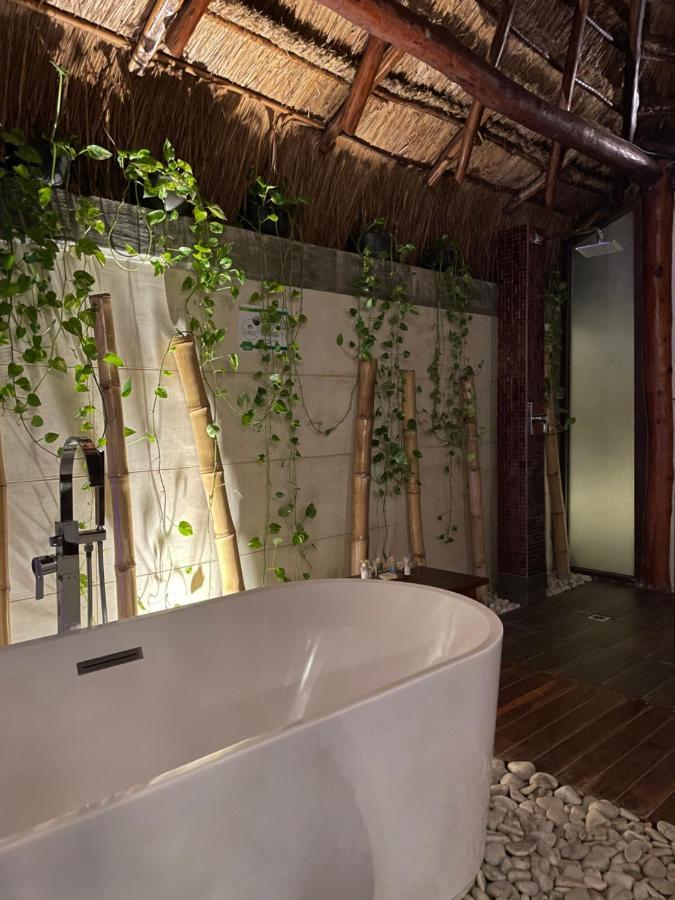Cabanas Luxury Con Lagoon Club - Adults Only Бакалар Екстер'єр фото