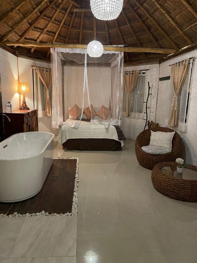 Cabanas Luxury Con Lagoon Club - Adults Only Бакалар Екстер'єр фото